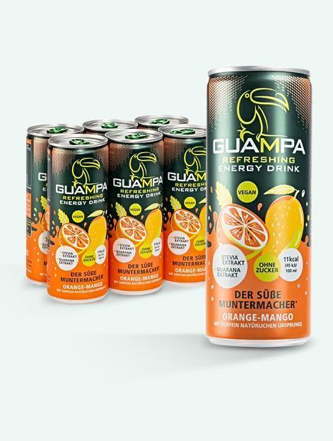 GUAMPA Energy orange-mango